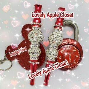 Bling Blunt Holder - Red Sparkle